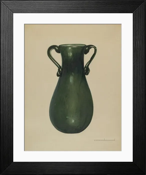 Framed Print : Vase, c. 1936. Creator: Anna Aloisi Framed Print : Vase, c. 1936. Creator: Anna Aloisi