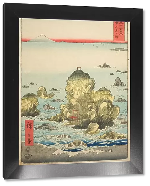Futami Bay in Ise Province (Ise Futamigaura), from the series 'Thirty-six Views of Mount... 1858. Creator: Ando Hiroshige. Futami Bay in Ise Province (Ise Futamigaura), from the series 'Thirty-six Views of Mount... 1858