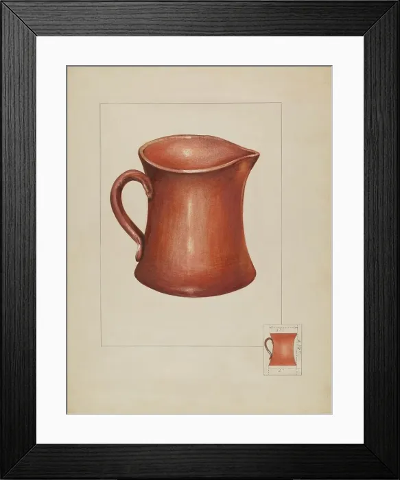 Framed Print : Measure with Handle, 1936. Creator: Anna Aloisi Framed Print : Measure with Handle, 1936. Creator: Anna Aloisi