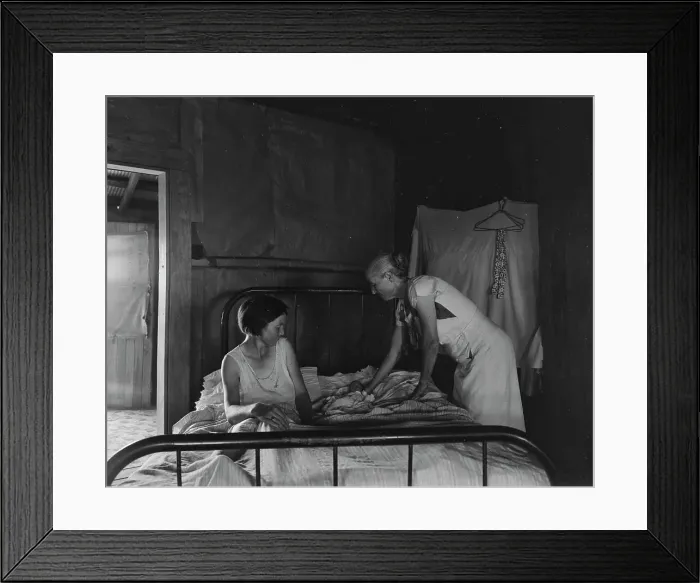 Framed Print : Grandmother, mother, and new born baby of a sharecropper family near Cleveland, Mississippi, 1937. Creator: Dorothea Lange Framed Print : Grandmother, mother, and new born baby of a sharecropper family near Cleveland, Mississippi, 1937. Creator: Dorothea Lange