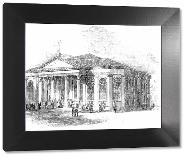 New Corn Exchange at Ipswich, 1850. Creator: Unknown