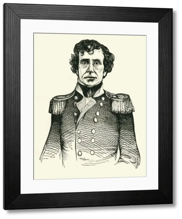 Framed Print : General Roger Jones, 1849. Creator: Unknown Framed Print : General Roger Jones, 1849. Creator: Unknown
