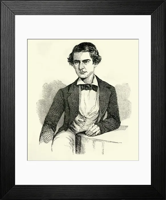 Framed Print : Colonel Hays, 1849. Creator: Unknown Framed Print : Colonel Hays, 1849. Creator: Unknown