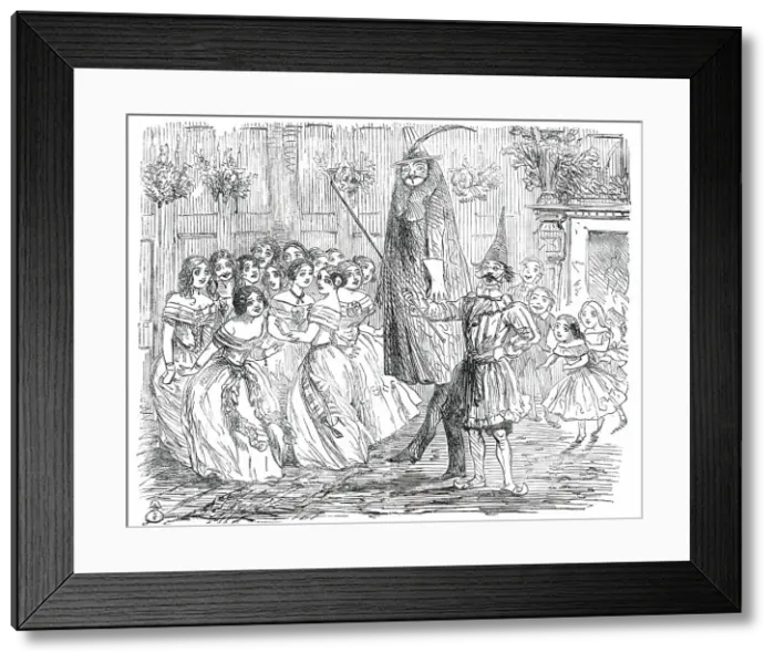 Framed Print : There Is No Deception - drawn by Leech, 1850. Creator: Unknown Framed Print : There Is No Deception - drawn by Leech, 1850. Creator: Unknown