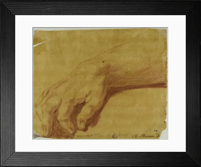 Framed Print : Right Hand of Jupiter, n.d. Creator: Bernard Baron Framed Print : Right Hand of Jupiter, n.d. Creator: Bernard Baron