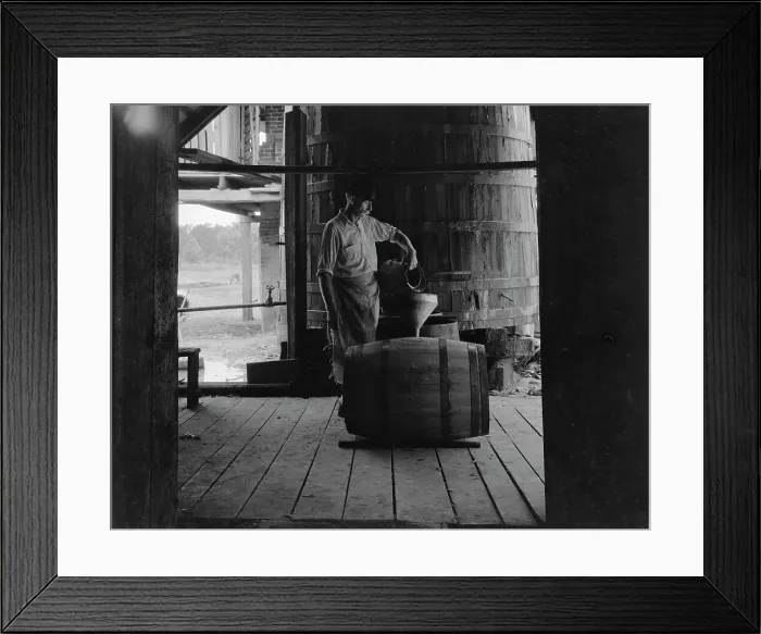 Framed Print : Turpentine stiller near Valdosta, Georgia, 1937. Creator: Dorothea Lange. Turpentine stiller near Valdosta, Georgia, 1937. Creator: Dorothea Lange Framed Print : Turpentine stiller near Valdosta, Georgia, 1937. Creator: Dorothea Lange. Turpentine stiller near Valdosta, Georgia, 1937. Creator: Dorothea Lange