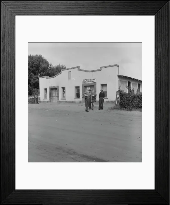 Framed Print : During the cotton strike, Kern County, California, 1938. Creator: Dorothea Lange Framed Print : During the cotton strike, Kern County, California, 1938. Creator: Dorothea Lange