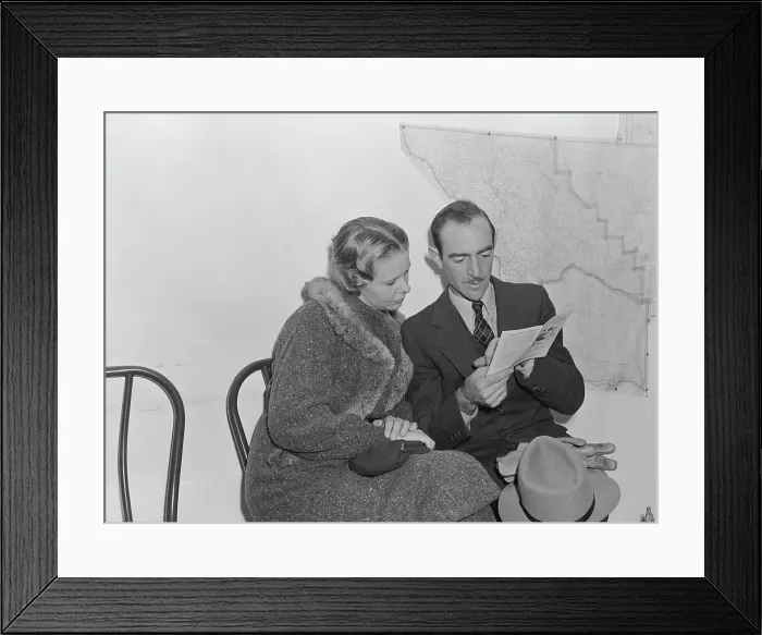 Framed Print : Night meeting in the FSA office, Visalia, Tulare County, California, 1938. Creator: Dorothea Lange Framed Print : Night meeting in the FSA office, Visalia, Tulare County, California, 1938. Creator: Dorothea Lange