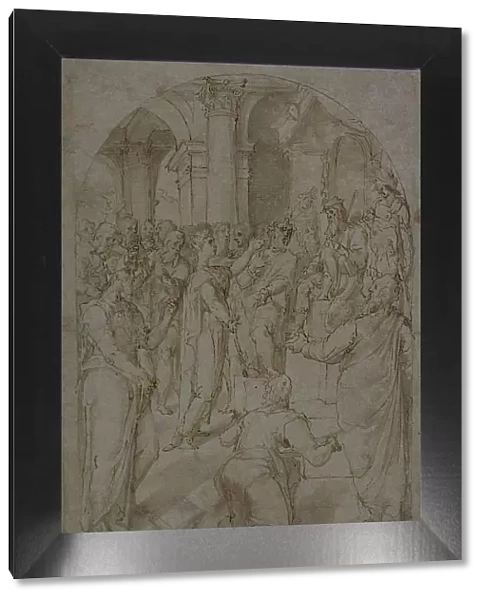St. Catherine of Alexandria Disputing with the Doctors, n.d. Creator: Unknown