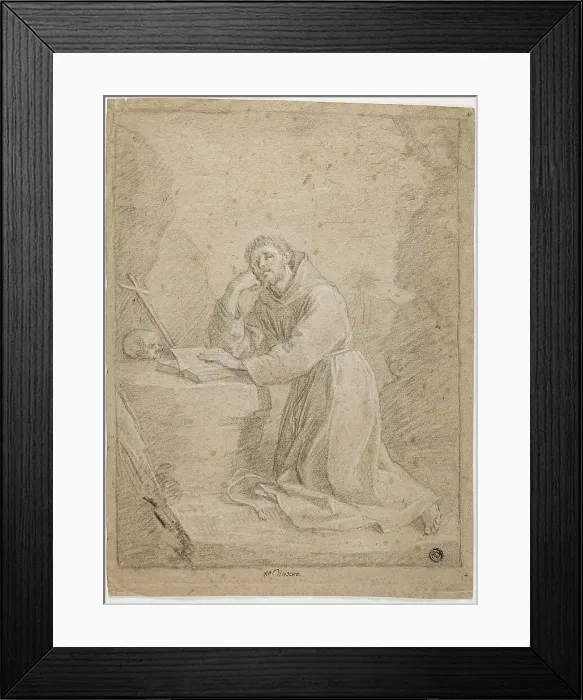 Framed Print : Saint Francis of Assisi, n.d. Creator: Unknown Framed Print : Saint Francis of Assisi, n.d. Creator: Unknown