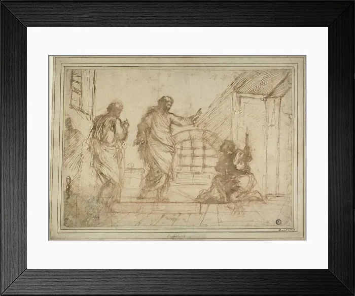 Framed Print : Saint Paul and the Jailer, n.d. Creator: Unknown Framed Print : Saint Paul and the Jailer, n.d. Creator: Unknown