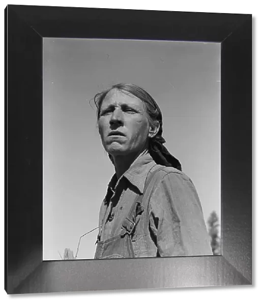 Drought refugee from Oklahoma in California, 1937. Creator: Dorothea Lange