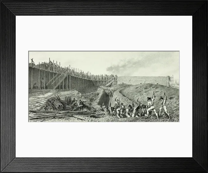 Framed Print : Round Way, from Souvenirs d'Italie: Expédition de Rome, 1859. Creator: Auguste Raffet Framed Print : Round Way, from Souvenirs d'Italie: Expédition de Rome, 1859. Creator: Auguste Raffet