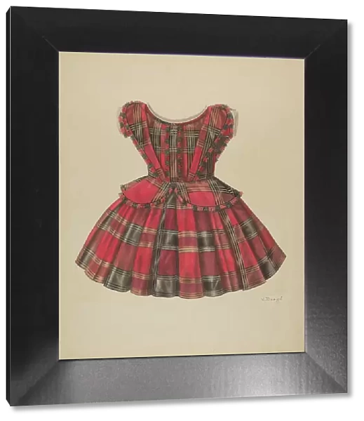Girl's Dress, 1935 / 1942. Creator: Virginia Berge