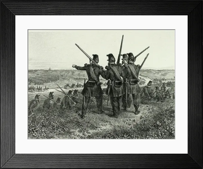 Framed Print : Saint Peter!, from Souvenirs d'Italie: Expédition de Rome, 1851. Creator: Auguste Raffet Framed Print : Saint Peter!, from Souvenirs d'Italie: Expédition de Rome, 1851. Creator: Auguste Raffet
