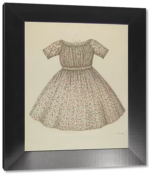 Child's Dress, 1935 / 1942. Creator: Virginia Berge
