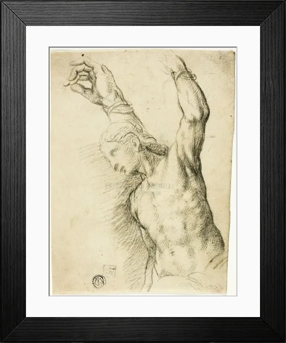 Framed Print : Saint Sebastian, 1580s. Creators: Vincenzo Campi, St Sebastian Framed Print : Saint Sebastian, 1580s. Creators: Vincenzo Campi, St Sebastian