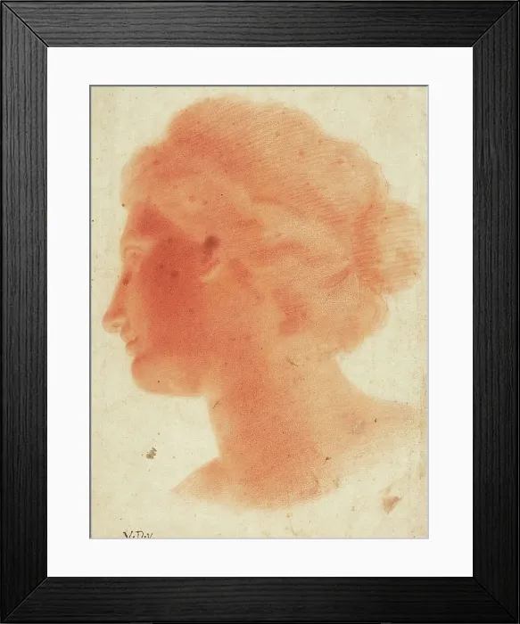 Framed Print : Head of Venus de Medici, n.d. Creator: Vincenzo Dandini Framed Print : Head of Venus de Medici, n.d. Creator: Vincenzo Dandini