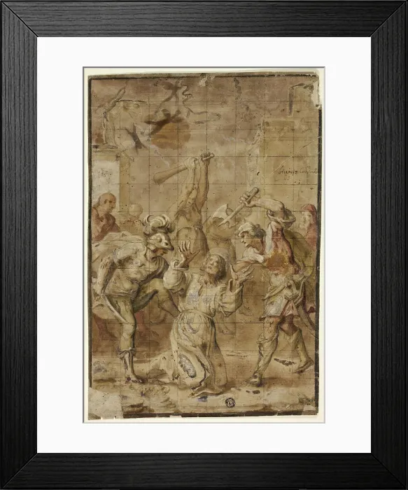 Framed Print : Martyrdom of a Saint, 1626 / 32. Creator: Workshop of Vicencio Carducho Italian, 1570-1638 Framed Print : Martyrdom of a Saint, 1626 / 32. Creator: Workshop of Vicencio Carducho Italian, 1570-1638
