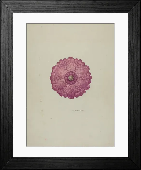 Framed Print : Tie-back, c. 1941. Creator: Helen Bronson Framed Print : Tie-back, c. 1941. Creator: Helen Bronson