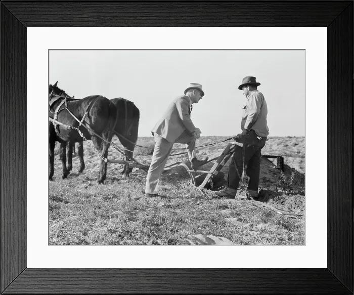 Framed Print : Purchasing farm under Bankhead-Jones Act, near Stockton, California, November 17, 1938. Creator: Dorothea Lange Framed Print : Purchasing farm under Bankhead-Jones Act, near Stockton, California, November 17, 1938. Creator: Dorothea Lange