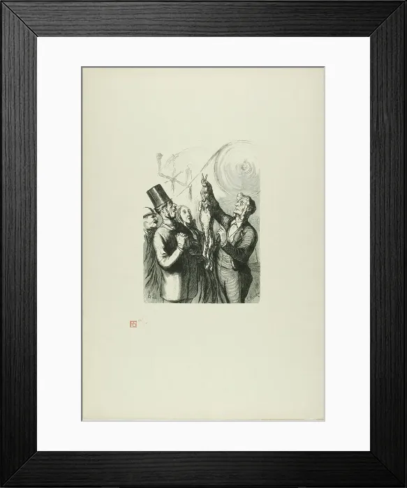 Framed Print : At the Universal Exhibition: The producer of felt hats. Here you can see a l... 1867, printed 1920. Creator: Charles Maurand Framed Print : At the Universal Exhibition: The producer of felt hats. Here you can see a l... 1867, printed 1920. Creator: Charles Maurand