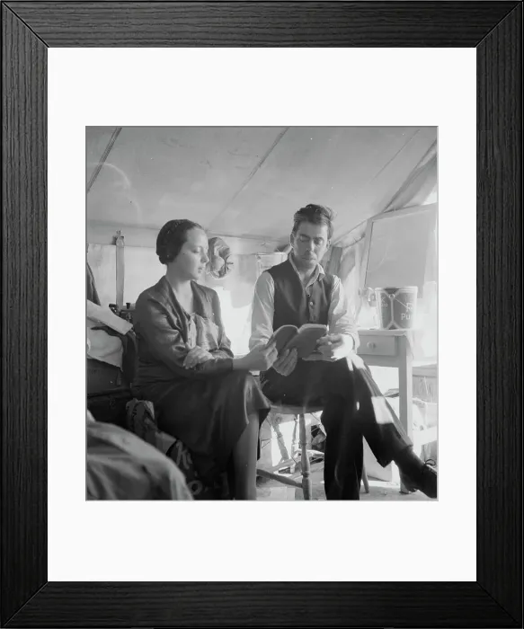 Framed Print : The Great Reaping Day - Oklahoma potato pickers, Kern County, California, 1937. Creator: Dorothea Lange Framed Print : The Great Reaping Day - Oklahoma potato pickers, Kern County, California, 1937. Creator: Dorothea Lange