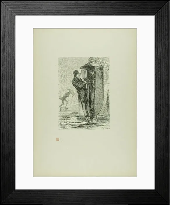 Framed Print : Full!!!, 1862, printed 1920. Creator: Charles Maurand Framed Print : Full!!!, 1862, printed 1920. Creator: Charles Maurand