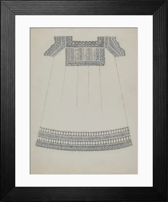 Framed Print : Chemise, c. 1936. Creator: Evelyn Bailey Framed Print : Chemise, c. 1936. Creator: Evelyn Bailey