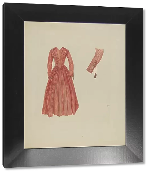 Dress, c. 1937. Creator: Arelia Arbo