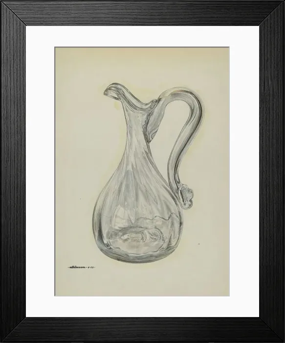 Framed Print : Vinegar Cruet, c. 1939. Creator: Ralph Atkinson Framed Print : Vinegar Cruet, c. 1939. Creator: Ralph Atkinson