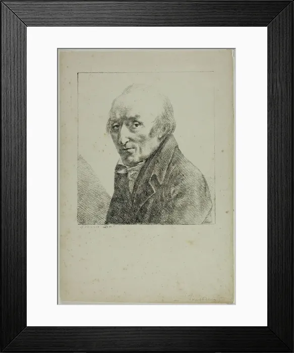 Framed Print : Portrait of Monsieur Morice, 1817–20. Creator: Vivant Denon Framed Print : Portrait of Monsieur Morice, 1817–20. Creator: Vivant Denon