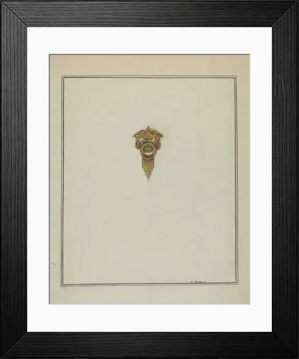 Framed Print : Brooch, c. 1937. Creator: Madeline Arnold Framed Print : Brooch, c. 1937. Creator: Madeline Arnold