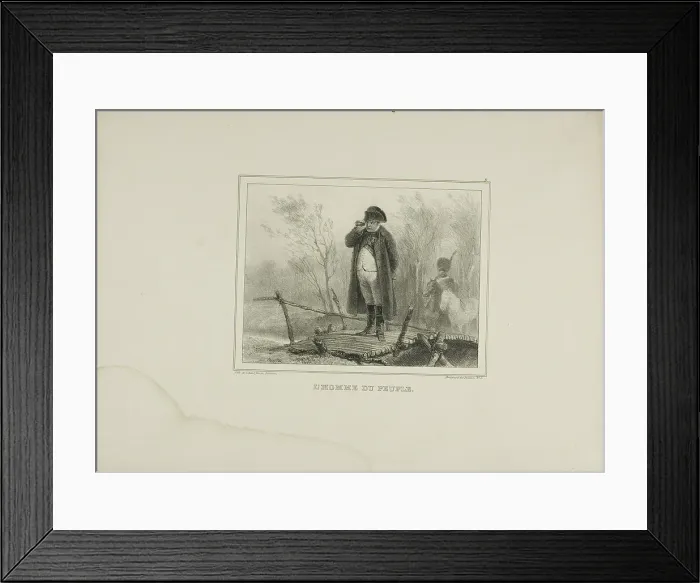 Framed Print : Man of the People, 1836. Creator: Auguste Raffet Framed Print : Man of the People, 1836. Creator: Auguste Raffet