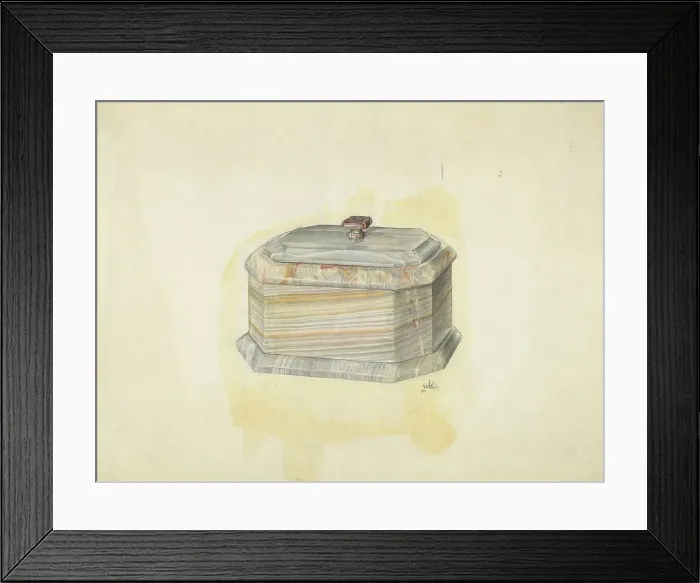 Framed Print : Jewel Casket, 1939. Creator: Ralph Atkinson Framed Print : Jewel Casket, 1939. Creator: Ralph Atkinson