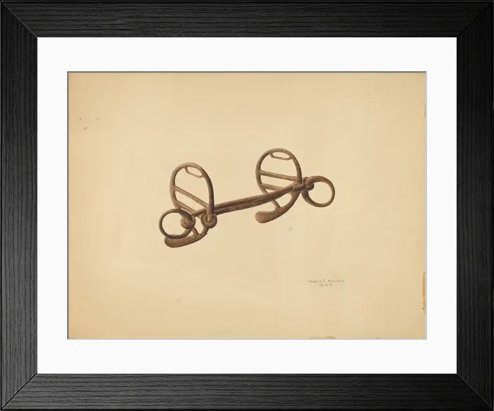 Framed Print : Jay Eye See Driving Bit, 1940. Creator: Harold Ballerd Framed Print : Jay Eye See Driving Bit, 1940. Creator: Harold Ballerd
