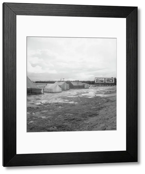 Framed Print : Citrus workers in winter quarters, near Lindsay, Tulare County, California, 1939. Creator: Dorothea Lange Framed Print : Citrus workers in winter quarters, near Lindsay, Tulare County, California, 1939. Creator: Dorothea Lange