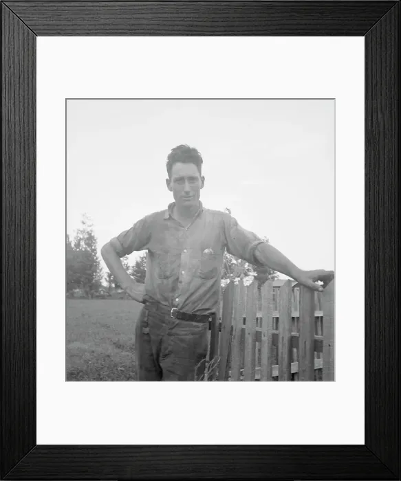 Framed Print : Farm Security Administration (FSA) cooperative farm, Lake Dick, Arkansas, 1939. Creator: Dorothea Lange Framed Print : Farm Security Administration (FSA) cooperative farm, Lake Dick, Arkansas, 1939. Creator: Dorothea Lange