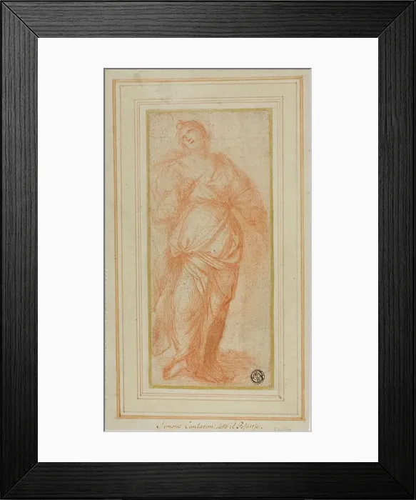 Framed Print : Lucretia, n.d. Creator: Lorenzo Pasinelli Framed Print : Lucretia, n.d. Creator: Lorenzo Pasinelli