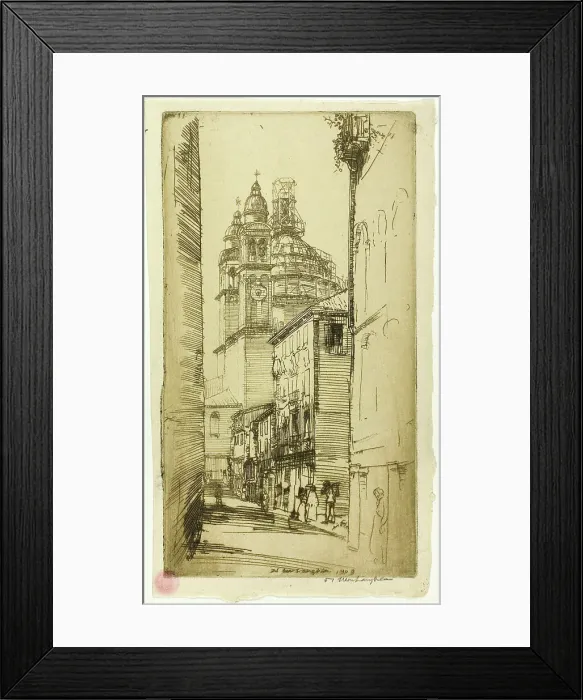 Framed Print : The Salute, 1909. Creator: Donald Shaw MacLaughlan Framed Print : The Salute, 1909. Creator: Donald Shaw MacLaughlan