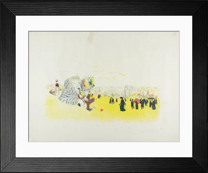 Framed Print : Children's Games, 1897. Creator: Edouard Vuillard Framed Print : Children's Games, 1897. Creator: Edouard Vuillard