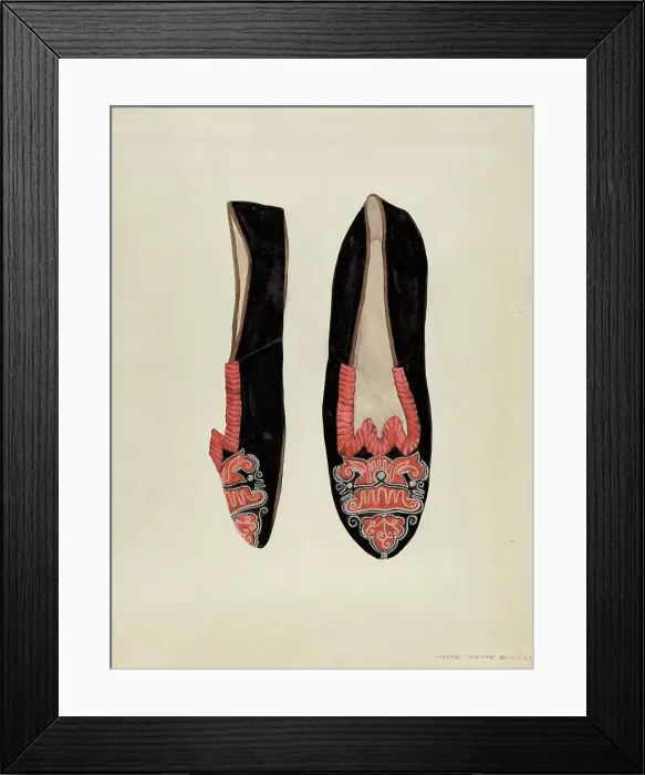 Framed Print : Dancing Slipper, 1935 / 1942. Creator: Ann Gene Buckley Framed Print : Dancing Slipper, 1935 / 1942. Creator: Ann Gene Buckley
