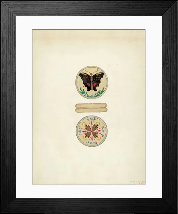 Framed Print : Snuff Box, c. 1937. Creator: Ann Gene Buckley Framed Print : Snuff Box, c. 1937. Creator: Ann Gene Buckley