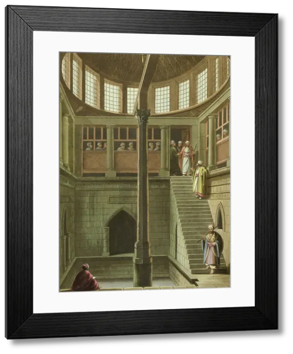 Framed Print : Views in Egypt (plates), 1801. Creators: Luigi Mayer, Thomas Milton, Thomas Bensley, Robert Bowyer Framed Print : Views in Egypt (plates), 1801. Creators: Luigi Mayer, Thomas Milton, Thomas Bensley, Robert Bowyer