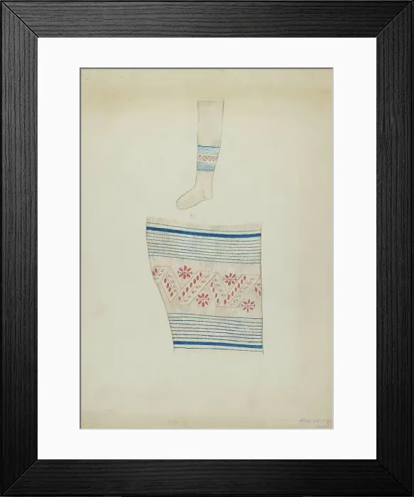 Framed Print : Hose, c. 1937. Creator: Ann Gene Buckley Framed Print : Hose, c. 1937. Creator: Ann Gene Buckley