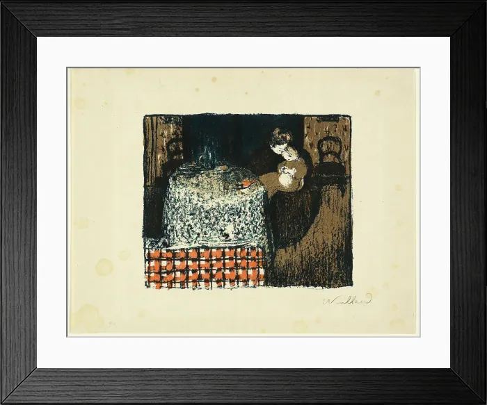 Framed Print : Maternity, 1896. Creator: Edouard Vuillard Framed Print : Maternity, 1896. Creator: Edouard Vuillard