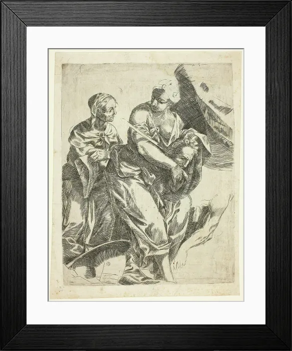 Framed Print : Judith with the Head of Holofernes, n.d. Creator: Marco San Martino Framed Print : Judith with the Head of Holofernes, n.d. Creator: Marco San Martino