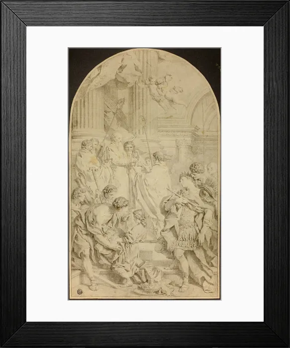 Framed Print : Ceremony in Church, n.d. Creators: Marie-Felice Subleyras-Tibaldi, Francisco de Zurbaran Framed Print : Ceremony in Church, n.d. Creators: Marie-Felice Subleyras-Tibaldi, Francisco de Zurbaran