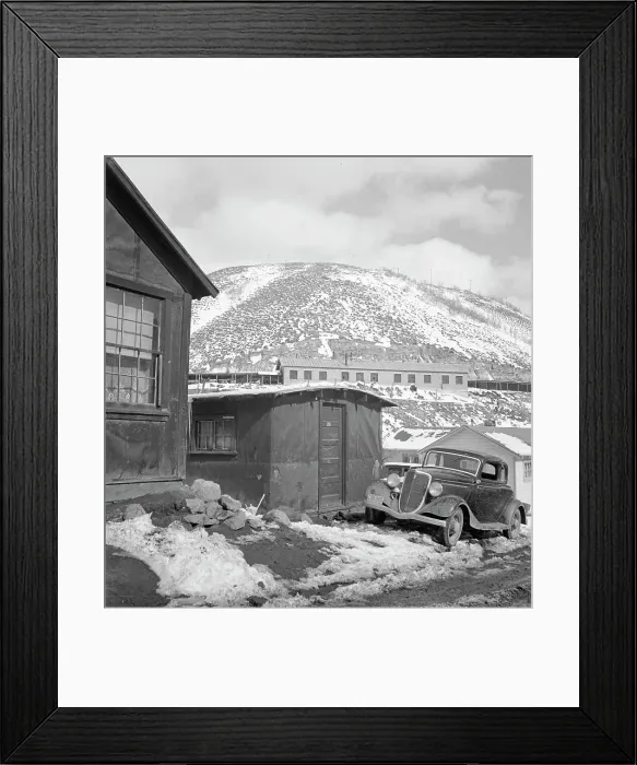 Framed Print : Blue Blaze coal mine, Consumers, near Price, Utah, 1936. Creator: Dorothea Lange Framed Print : Blue Blaze coal mine, Consumers, near Price, Utah, 1936. Creator: Dorothea Lange