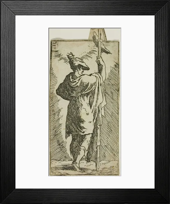 Framed Print : Saint James the Greater, n.d. Creator: Master F. P